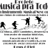 Projeto MUSICA PRA TODOS