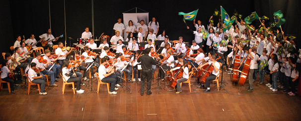 Projeto sociocultural com oferta gratuita de 120 vagas em curso de música instru